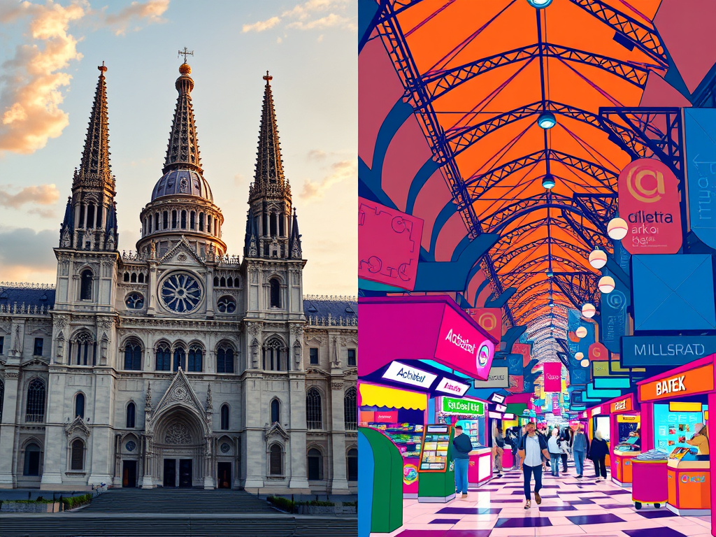 Meta as Cathedral and Alphabet as Bazaar