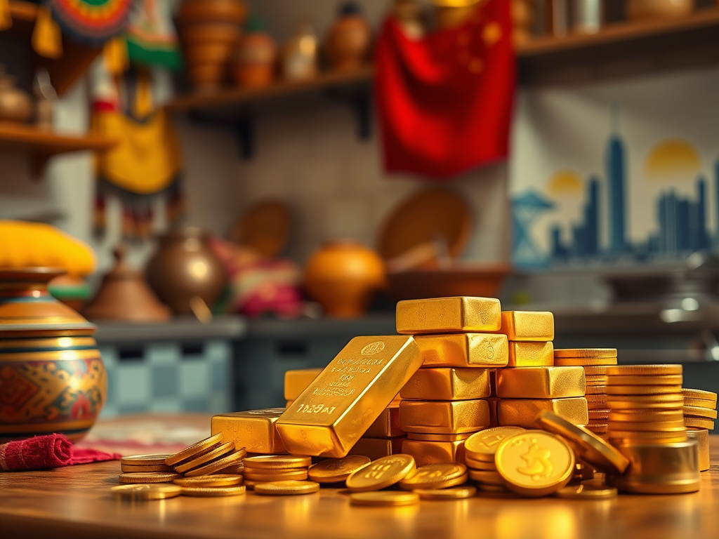 How India’s Rupee and China’s Slowdown Are Driving Gold’s Next Move
